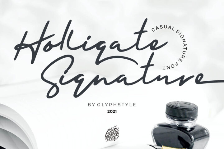 Holligate Signature – Free Font