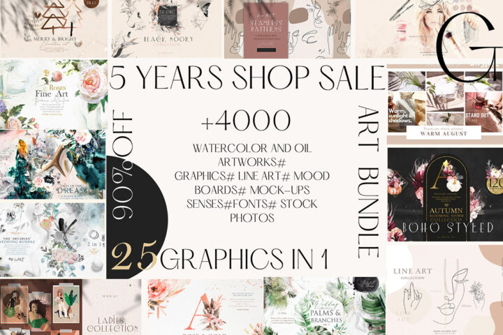 Huge Graphics Collection – 25 in 1