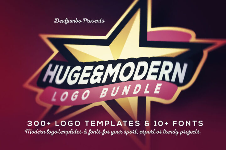 Huge & Modern Logo Bundle