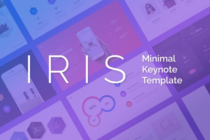 IRIS Free Keynote & PowerPoint Template