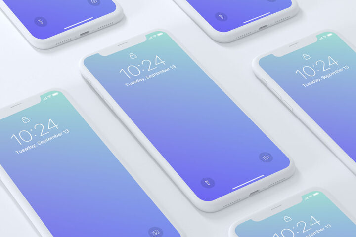iPhone X Screens – Free Mockup