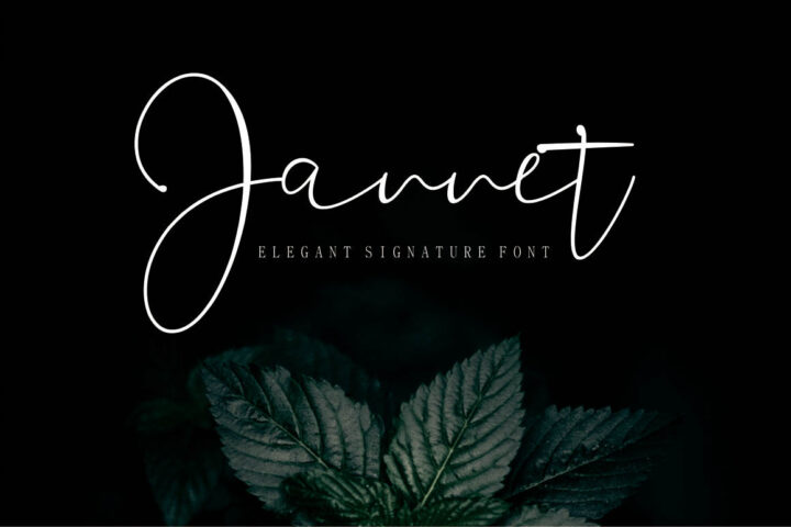Jannet – Free Font