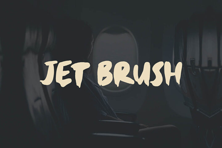 Jet Brush – Free Font