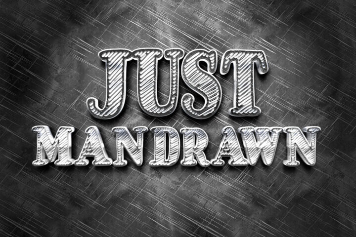 Just Mandrawn – Free Font