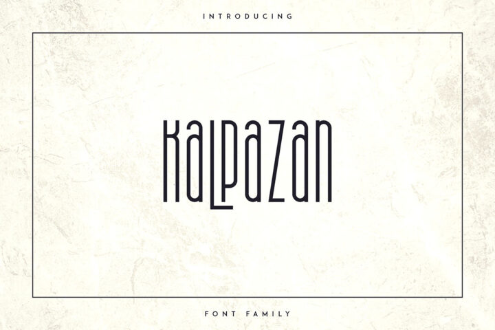 Kalpazan – Free Font