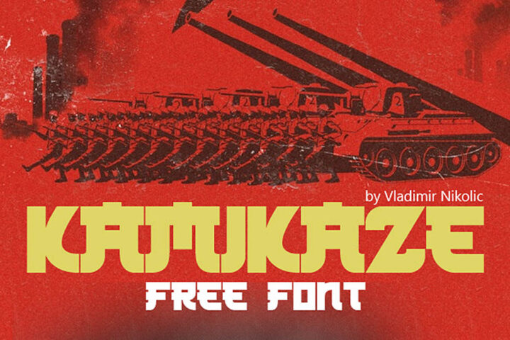 Kamikaze – Free Font