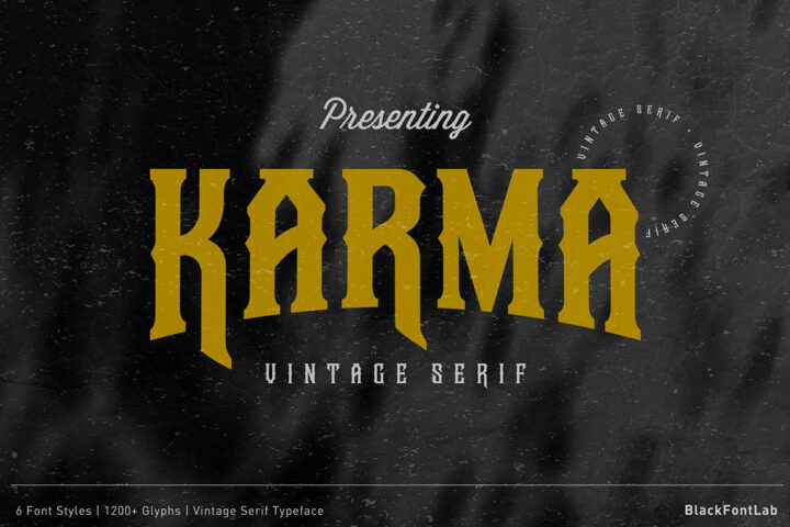 Karma – Free Font