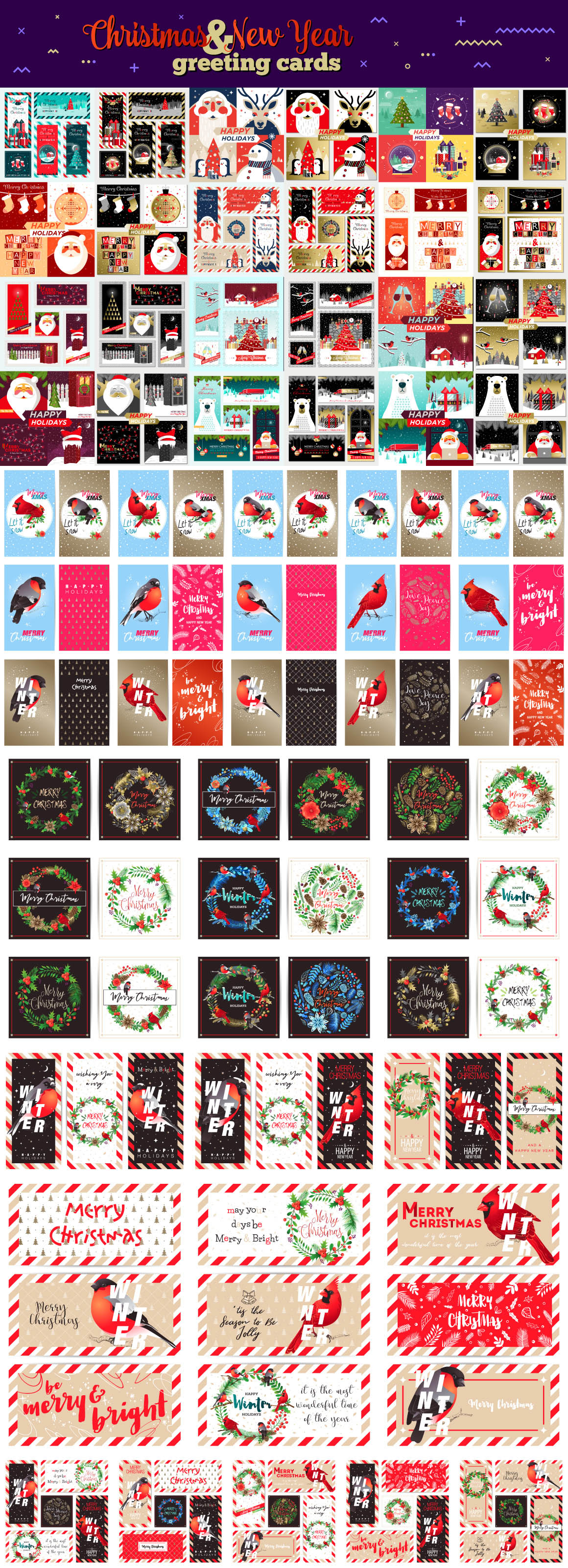 Christmas & New Year Vectors - Dealjumbo