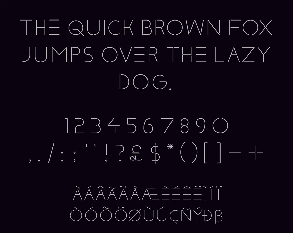 Klaxons - Free Neon Font - Dealjumbo