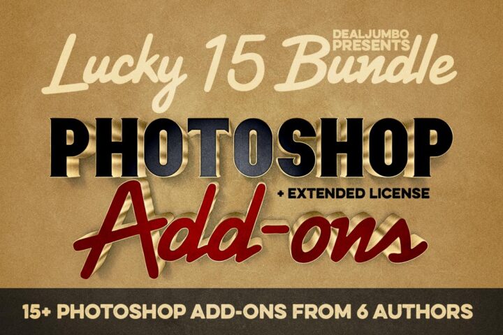 Lucky 15 Bundle vol.4 – Photoshop Add-ons
