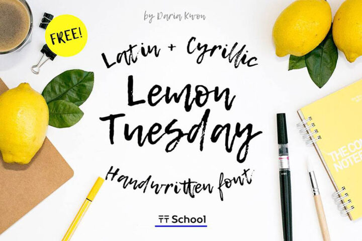 Lemon Tuesday – Free Font