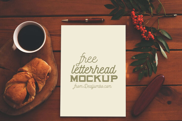 Letterhead Paper – Free Mockup