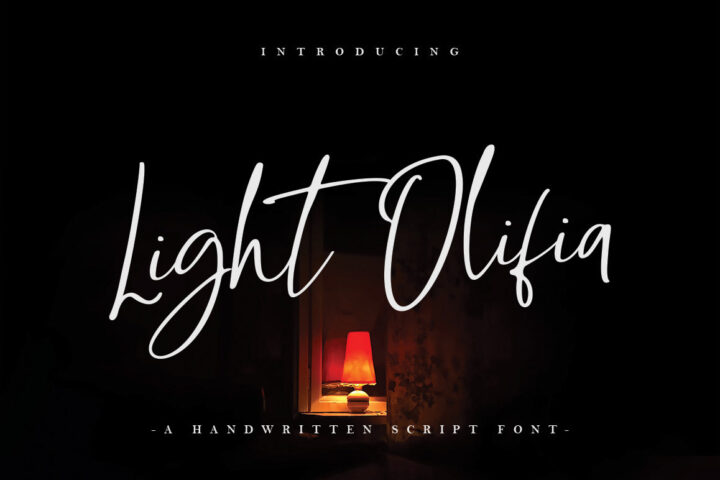 Light Olifia – Free Font