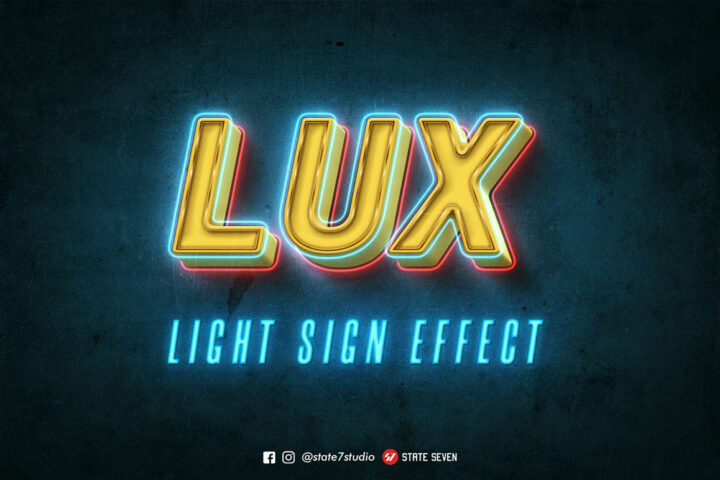 Light Sign – Free Text Effect
