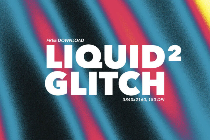 20 Free Liquid Glitch Backgrounds 2