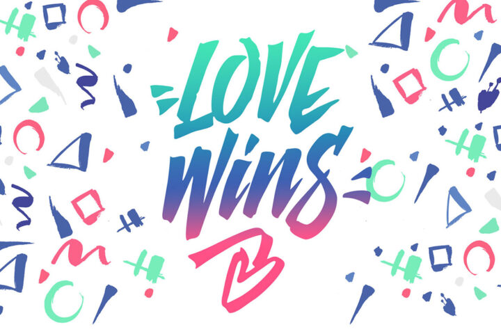 Love Wins – Free Letterings in Font