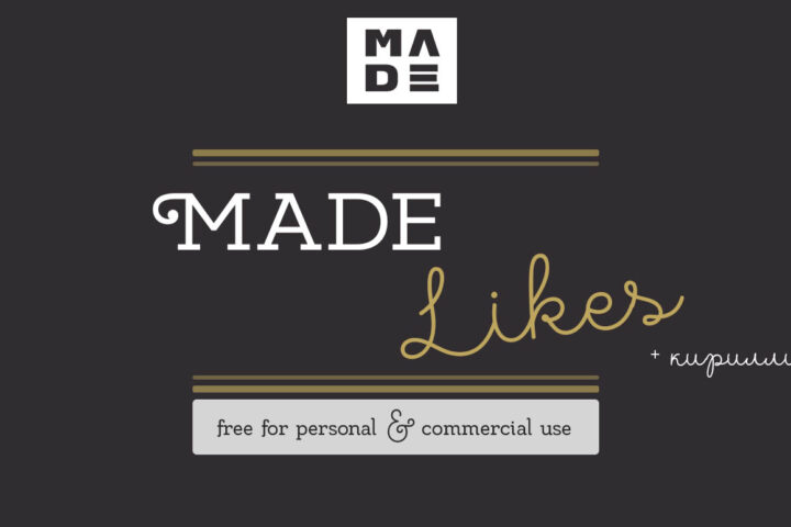 MADE Likes – Slab & Script Free Font