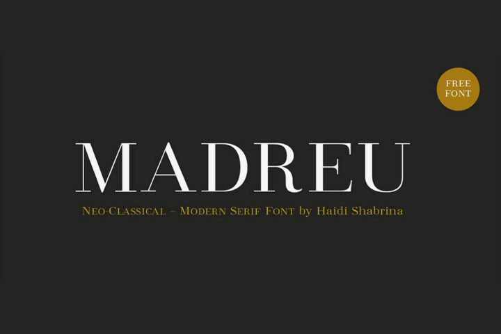Maudreu – Free Font