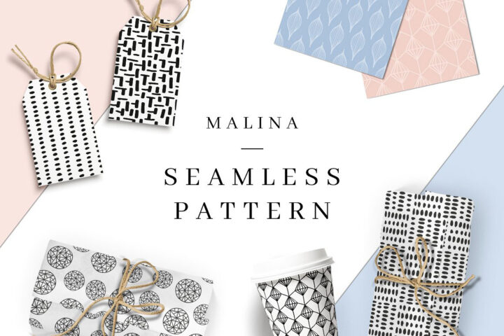 Malina Free Seamless Patterns