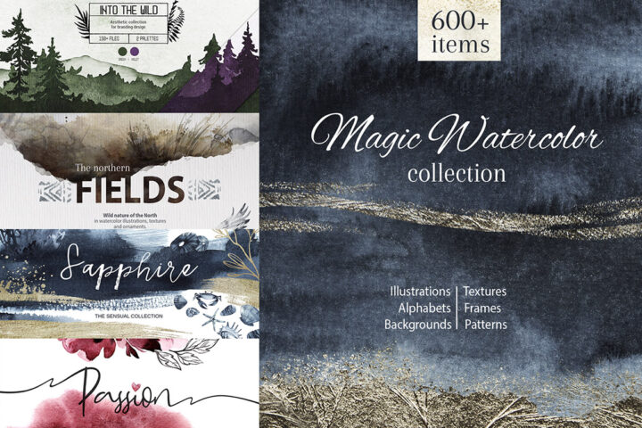 Magical Watercolor Collection