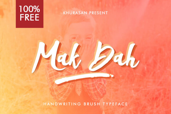 Mak Dah – Free Script Font