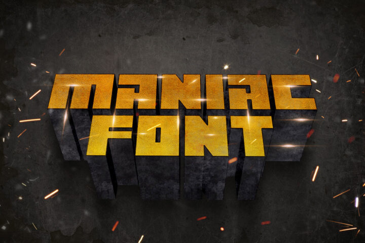 Maniac – Free Font