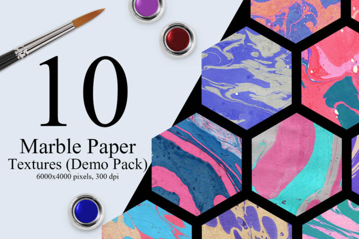 10 Free Marble Ink Textures