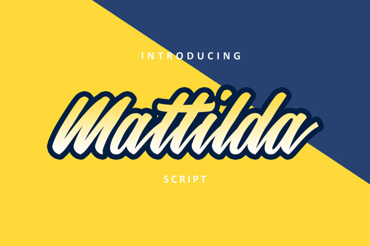 Mattilda – Free Script Font