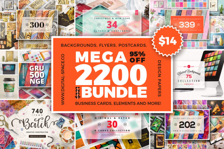 Mega Bundle – 2200 Graphics