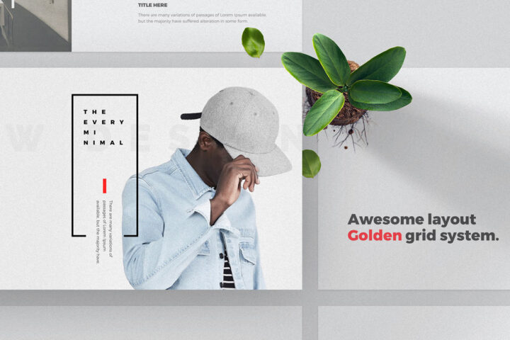 Minimal Powerpoint – Free Template