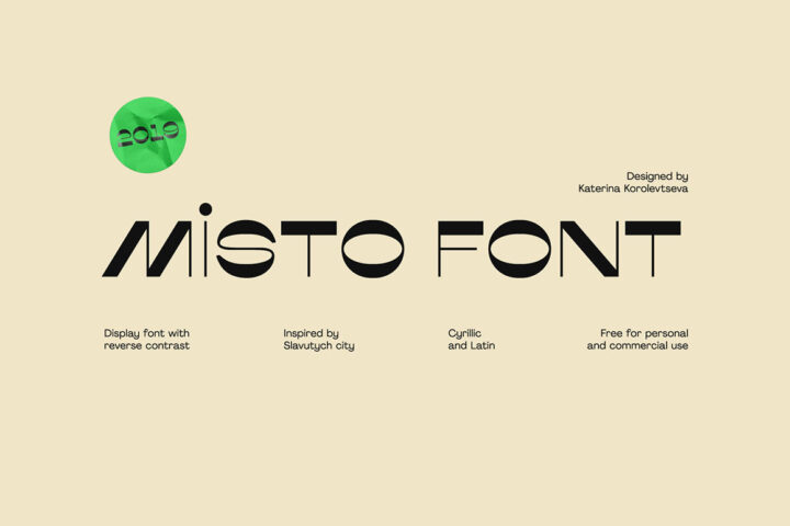 Misto – Free Font