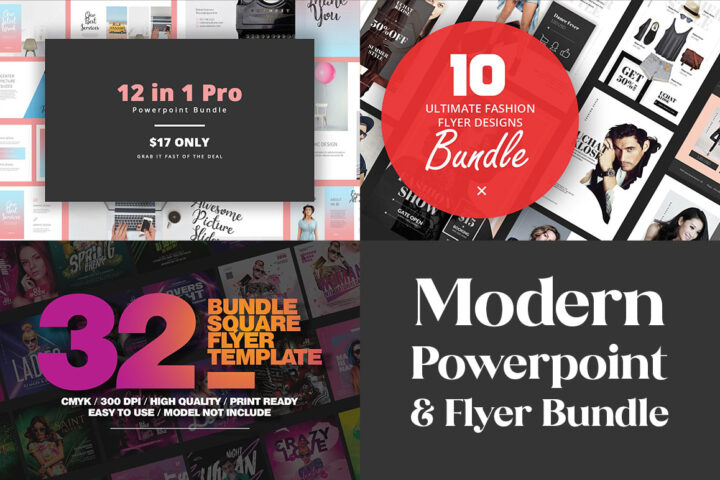 Modern Powerpoint & Flyer Bundle