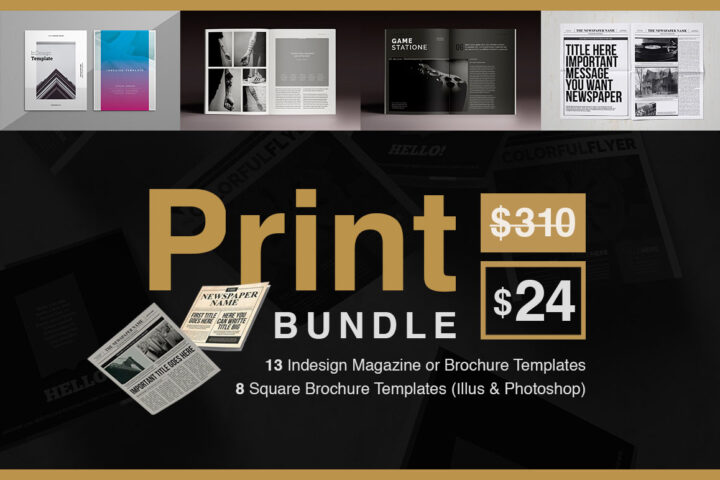 Modern Print Bundle – 21 Templates