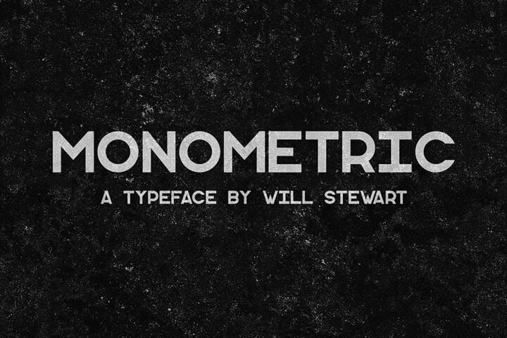 Monometric – Free Font
