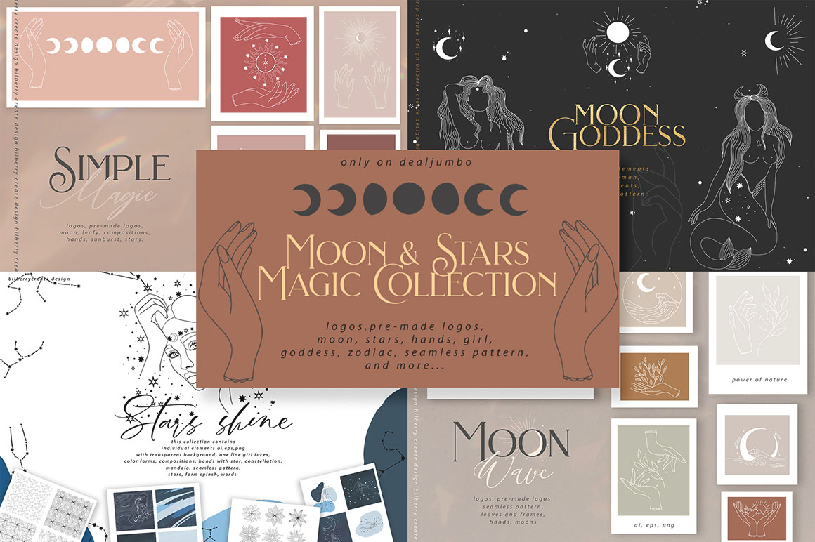 Moon & Stars Magic Collection - Dealjumbo