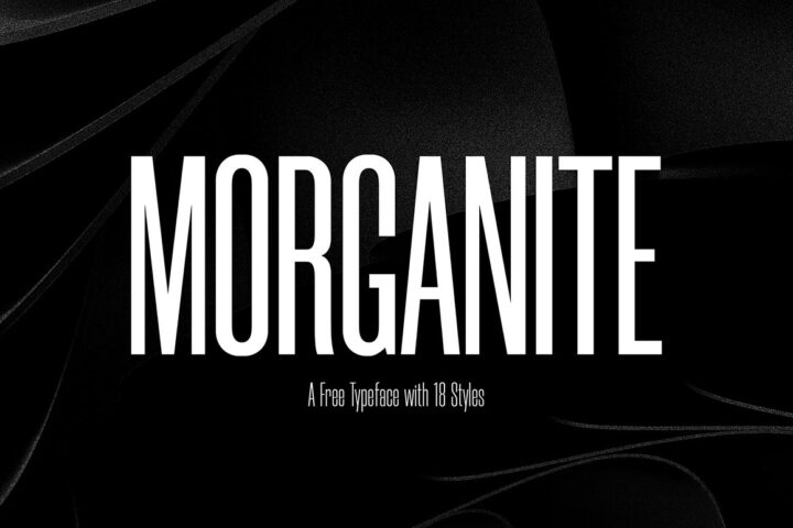 Morganite – Free Font Family