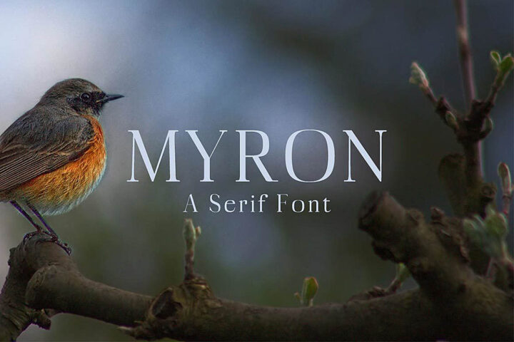 Myron – Free Font