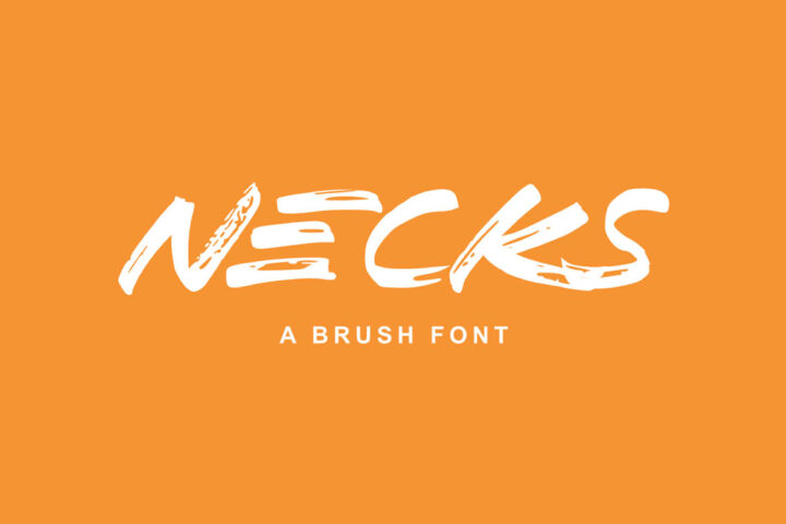 Necks – Free Font