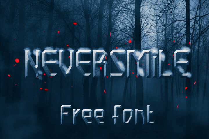 Never Smile – Free Font