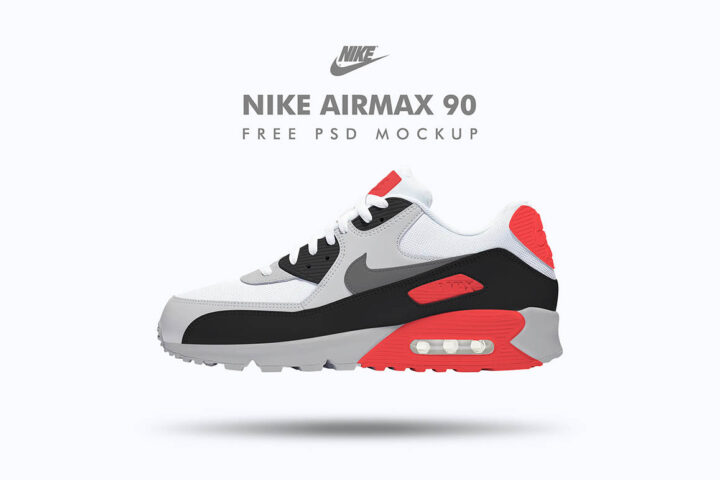 Nike Airmax 90 – Free Mockup