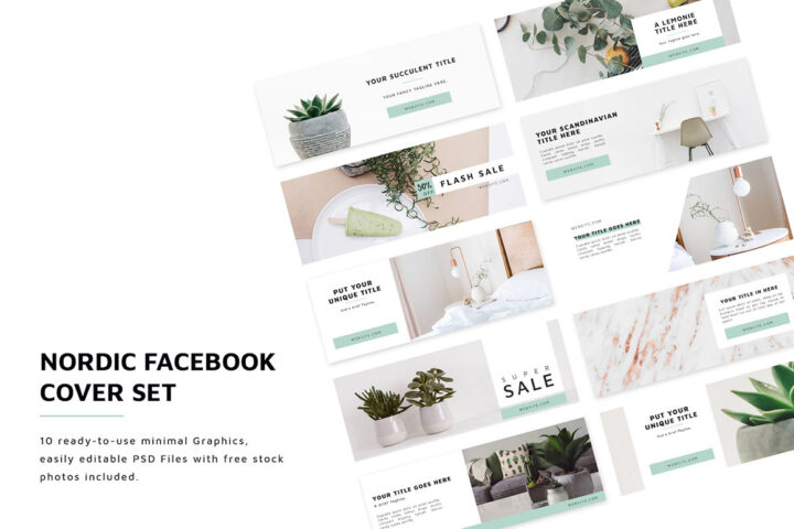 Nordic Facebook Covers – 3 Free