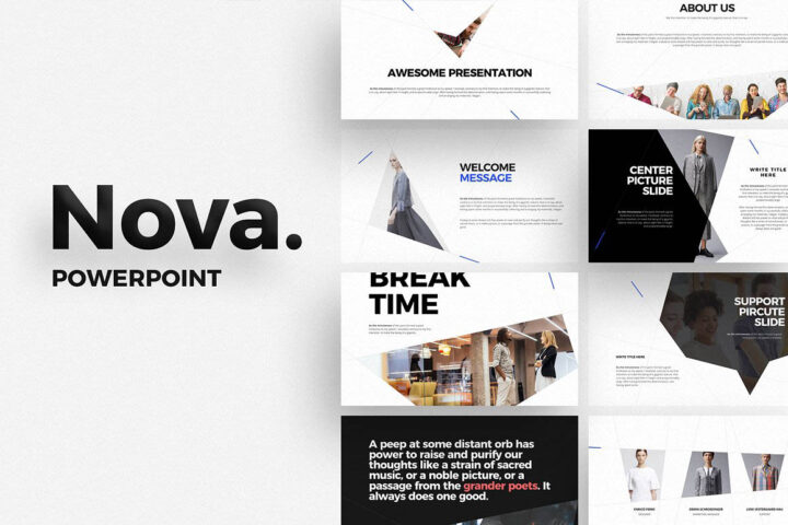 Nova – Free PowerPoint Template