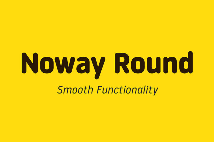 Noway Round – Free Font