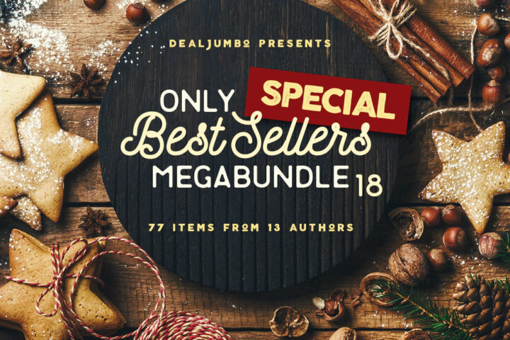 Only Best Sellers Mega Bundle v.18 – Special Christmas & New Year 2017