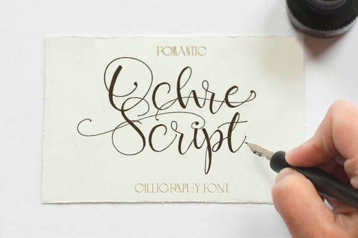 Ochre Script – Free Font