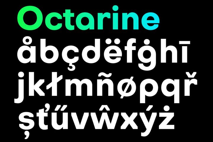 Octarine – Free Font Family