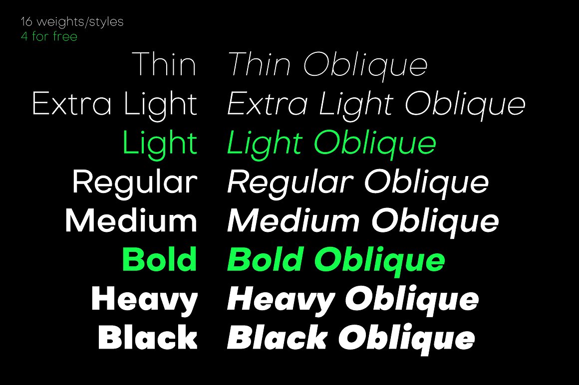 Octarine - Free Font Family - Dealjumbo