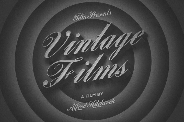 Old Movie – 3D Text Effect