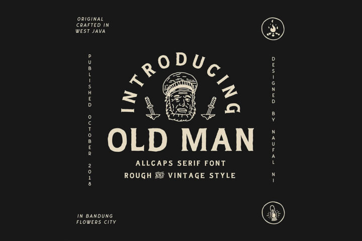 OldMan – Free Font