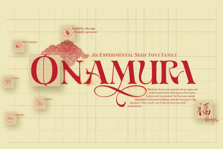 Onamura – Free Font